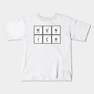 Munich Periodic Table Kids T-Shirt